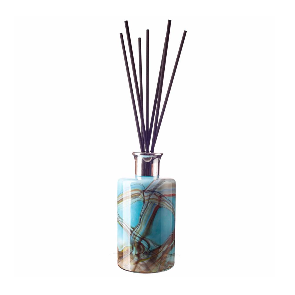 Amelia Art Glass Oceanic Rainbow Tall Cylinder Reed Diffuser £17.09